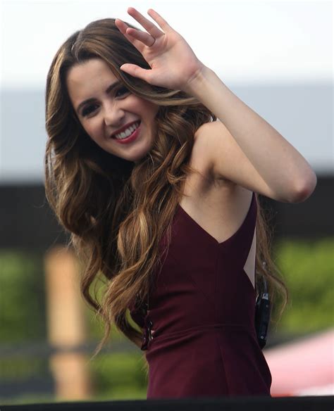 sexy beautiful babes laura marano on the set of extra