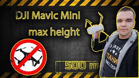 dji mavic mini max height   maksimalna visina youtube
