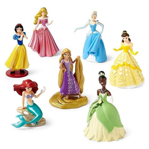 disney princess  piece figurine playset kyrstore disney princess figurines disney princess