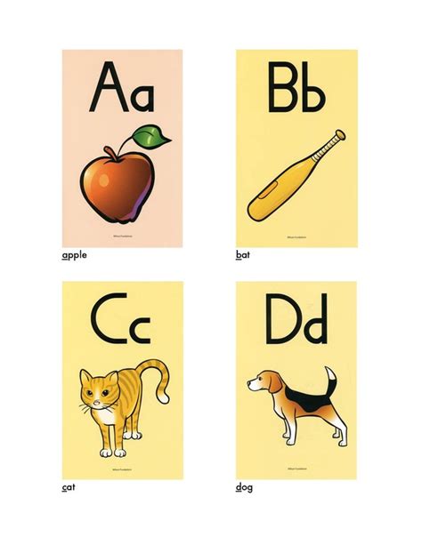printable fundations letter cards