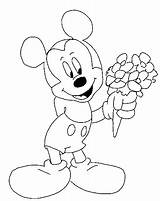 Mickey Mouse Micky Miki Myszka Kleurplaat Kleurplaten Maus Kolorowanki Malvorlagen Tikus Mewarnai Kolorowanka Coloriages Gify Animierte Trickfilmfiguren Obrazki Bergerak Darmo sketch template