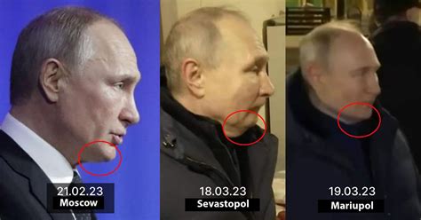 People Convinced Vladimir Putin Is Using Body Doubles As His Chin Keeps