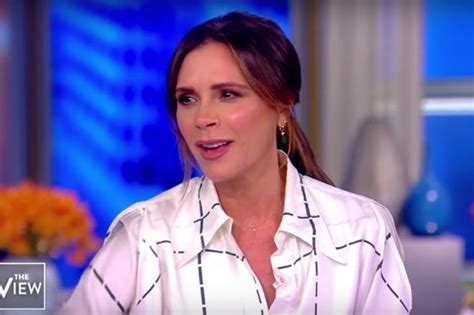 Victoria Beckham Jokes About Sex With Soulmate David As She Gets