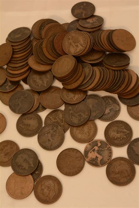 approx  large english pennies