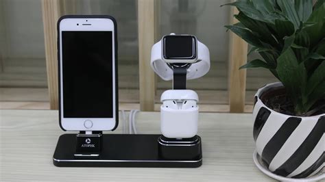 aluminum stand  apple  airpod charging station  apple   mm