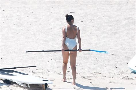 selena gomez caught by paparazzi in sexy swimsuit on a