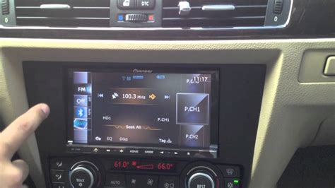 touch screen radio  bmw