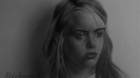 Drawing Billie Eilish How To Draw Face Drawing