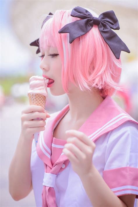 astolfo pink trap cosplay sankaku complex