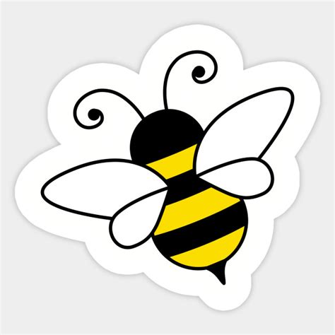 bee bee sticker teepublic