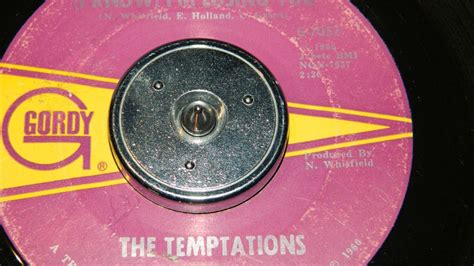 The Temptations I Know Im Losing You Youtube