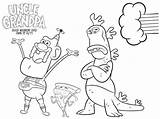 Uncle Grandpa Coloring Pages Cartoon Network Drawing Sam Printable Sweeps4bloggers Getcolorings Getdrawings Click Nickelodeon Choose Board Color Characters sketch template