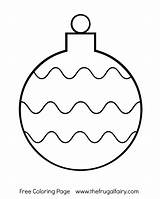 Coloring Christmas Ornament Printable Pages Bulb Light Tree Kids Ornaments Drawing Bulbs Simple Color Sheets Getcolorings Getdrawings Preschool Easy sketch template