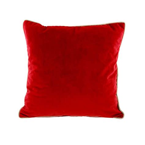 naomi red cushion cm  cm home store