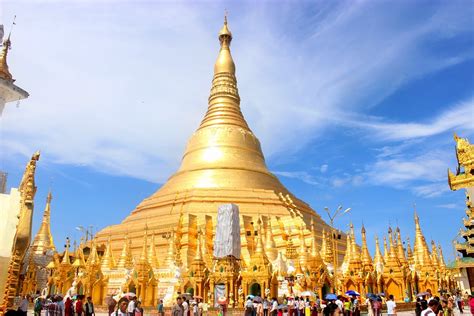 enchanting shwedagon pagoda  yangon   places