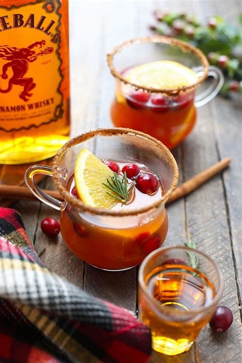 hot toddy recipe  cinnamon whiskey fit foodie finds