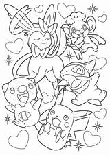 Book Eevee Pokémon Sword sketch template