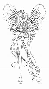 Winx Dreamix Musa sketch template