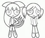 Coloring Bubbles Pages Girls Powerpuff Rowdyruff Boys Popular Library Clipart Getcolorings Coloringhome sketch template