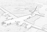 Coloring Pages War Ii Bombers Ww2 Plane Drawing Getdrawings Filminspector sketch template