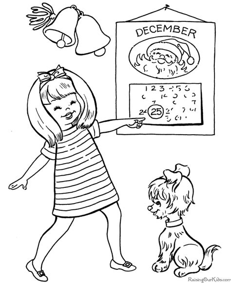 printable christmas coloring pictures christmas day