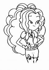 Coloring Pony Pages Rainbow Rocks Little Adagio Dazzle Drawing Deviantart Color Metamorphic Getcolorings Getdrawings Print Printable Colorings sketch template