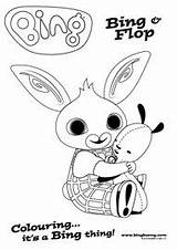 Bing Colouring Sheets Pages Coloring Bunny Worksheets Printable 2nd Birthday Kids Flop Visit Books sketch template