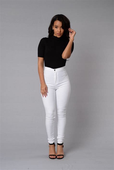 super high waist denim skinnies white white jeans legs and clothes