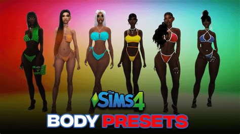 Sims 4 Body Presets And Most Realistic Body Mods 31 2023 Download