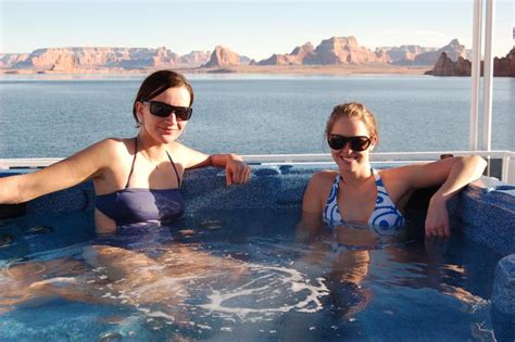 Relax With Friends While Soaking In The Hot Tub On The Top