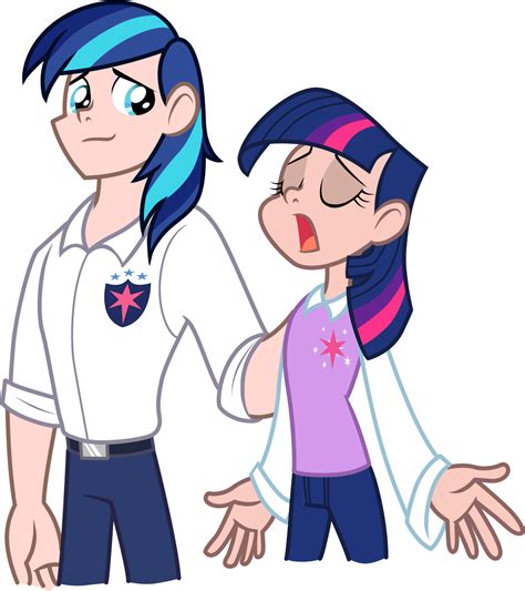 Image Twilight And Shining Armor By Trinityinyang Png
