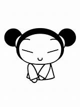 Pucca Coloring Pages Fun Kids Personal Create Coloringpages1001 sketch template