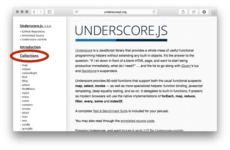 if underscore was written in es6 javascript