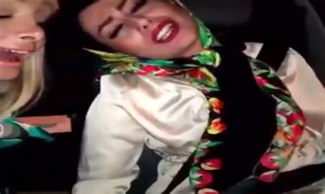 Watch Sexy Persian Women Crash Car While Singing