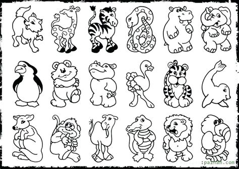 wild animals coloring pages printable  getcoloringscom