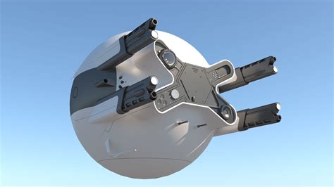 oblivion drone   model cgtrader