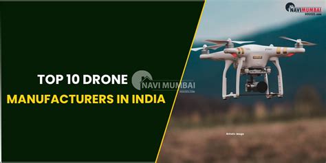 drone manufacturers  india top  drone manufacturers  india