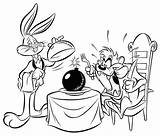 Bugs Looney Tunes Taz Tasmanian Pintar Bomba Servindo Pernalonga Mewarnai Gratistodo Minimalism Vrt Vervangt Konijntjes Genial Loco Conejito Diablo Tasmania sketch template
