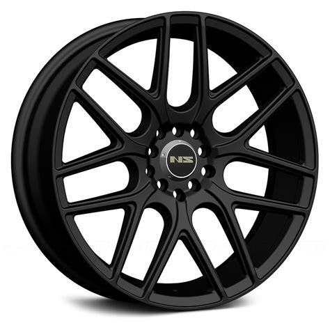 ns series ns wheels matte black rims