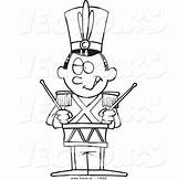 Cartoon Coloring Tin Soldier Outline Drum Vector Drumming Pages Set Drawings Drummer Leishman Ron Nsync Printable Royalty Template Getcolorings Animal sketch template