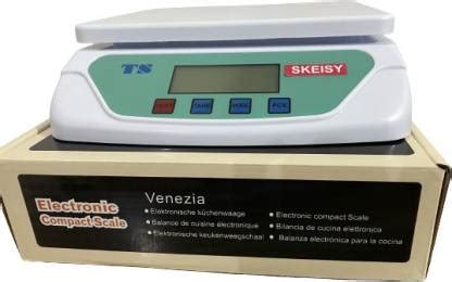 skeisy  ts  digital kg  adapter electronic weighing scale white weighing scale