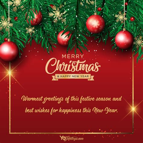 personalized christmas wishes greeting card  ornaments