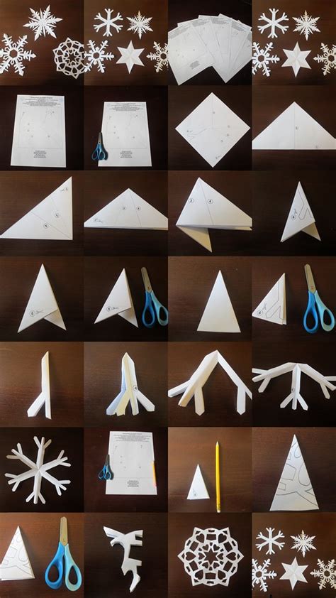 Snowflakes How To Fold Paper Snowflakes Video Tutorial Li… Flickr
