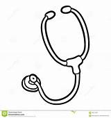 Stethoscope Coloring Book sketch template