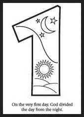 creation day  icon creation coloring pages  days  creation
