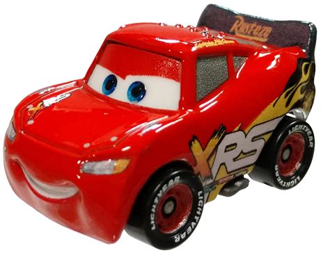 Disney Pixar Cars Metal Mini Racers Xrs Lightning Mcqueen Die Cast