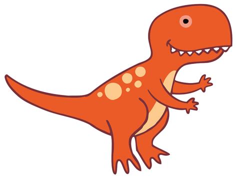 Onlinelabels Clip Art Dinosaur 3 T Rex With Feet