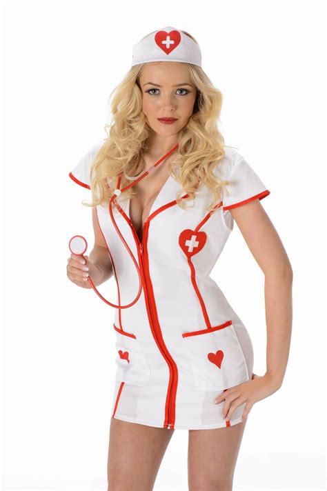 Ladies Super Sexy Nurse Uniform Adult Fancy Dress Costume Hen Party Outfit