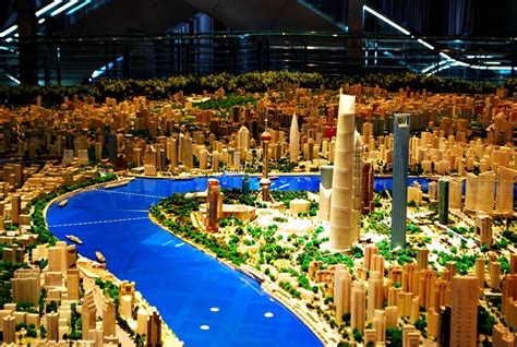 shanghai city miniature