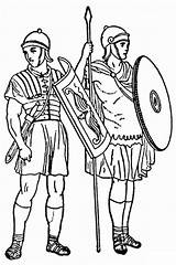 Colorear Soldados Romanos Empire Ejercito Romeinse Grecia Imperio Soldaten Marching Império História Páginas Antiga Leger Grécia Soldado Roma Kleurplaat Infantry sketch template